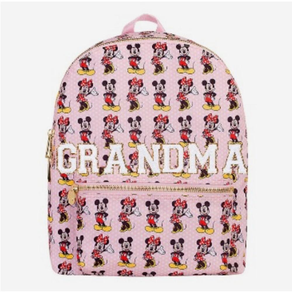 NWOT Stoney Clover Lane Disney Mickey n Minnie Ultimate Pair Full Size Backpack